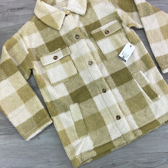 🔆BILLABONG🔆 FAIRBANKS FLEECE JACKET SO SOFT - Picture 7 of 15
